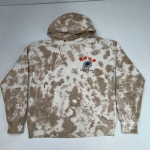 Bowery Hoodie Men Medium Spell Out Pocket Tokyo Japan Kanji Sweatshirt Hype Core